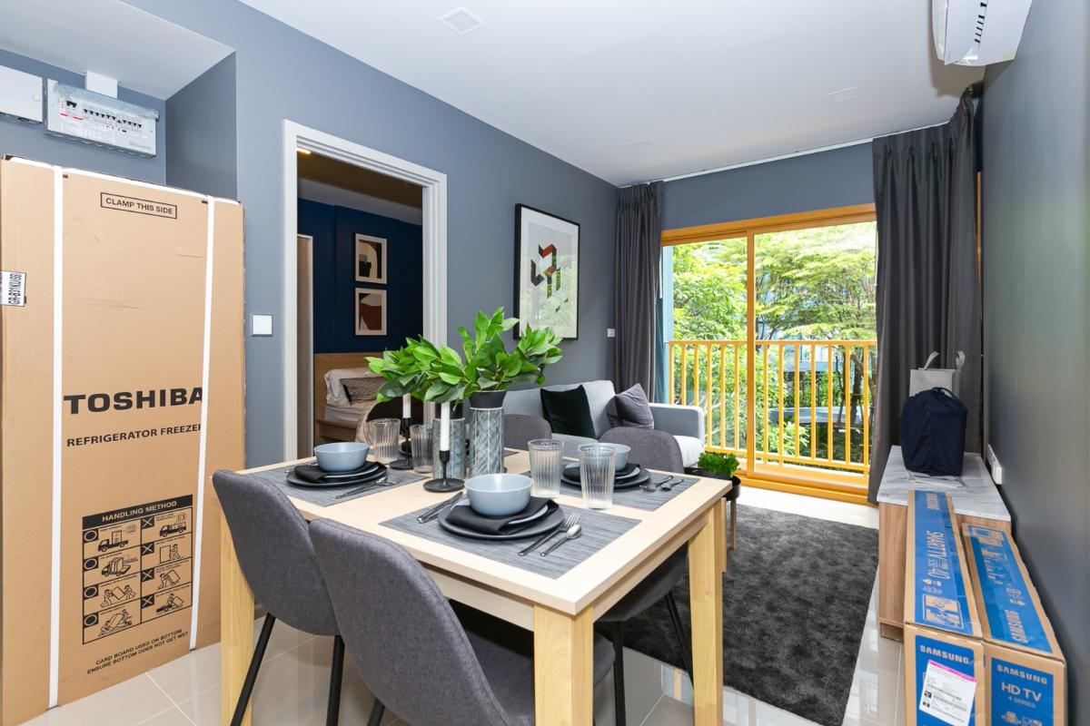 ขายคอนโดอ่อนนุช อุดมสุข : 🔥ขายด่วน +🔥เดอะเบสสุขุมวิท 50 ใกล้ BTS อ่อนนุช และ ทางด่วน เฟอร์นิเจอร์ครบ พร้อมเข้าอยู่