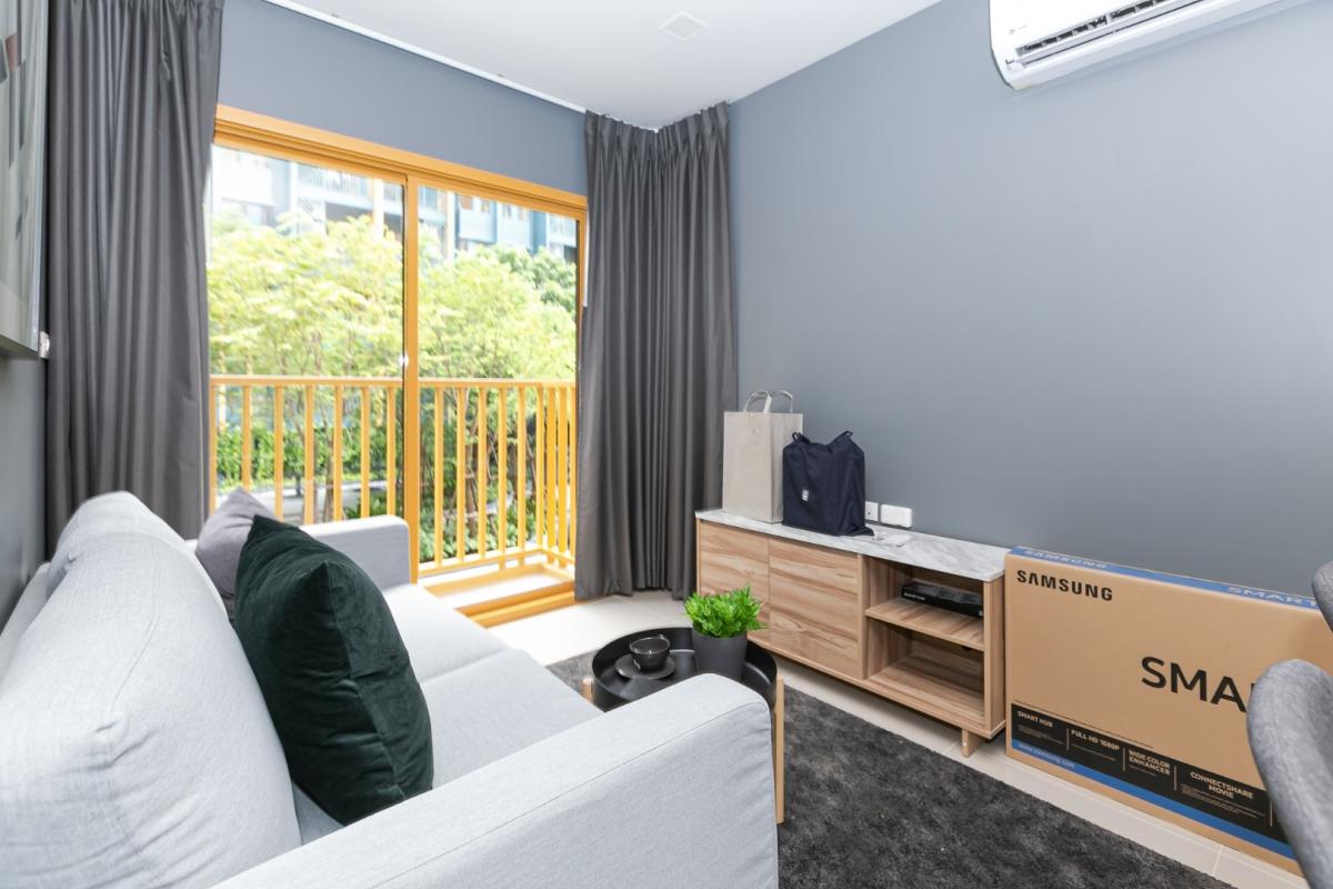 ขายคอนโดอ่อนนุช อุดมสุข : 🔥ขายด่วน +🔥เดอะเบสสุขุมวิท 50 ใกล้ BTS อ่อนนุช และ ทางด่วน เฟอร์นิเจอร์ครบ พร้อมเข้าอยู่