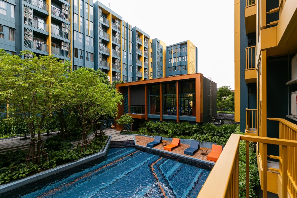 ขายคอนโดอ่อนนุช อุดมสุข : 🔥ขายด่วน +🔥เดอะเบสสุขุมวิท 50 ใกล้ BTS อ่อนนุช และ ทางด่วน เฟอร์นิเจอร์ครบ พร้อมเข้าอยู่