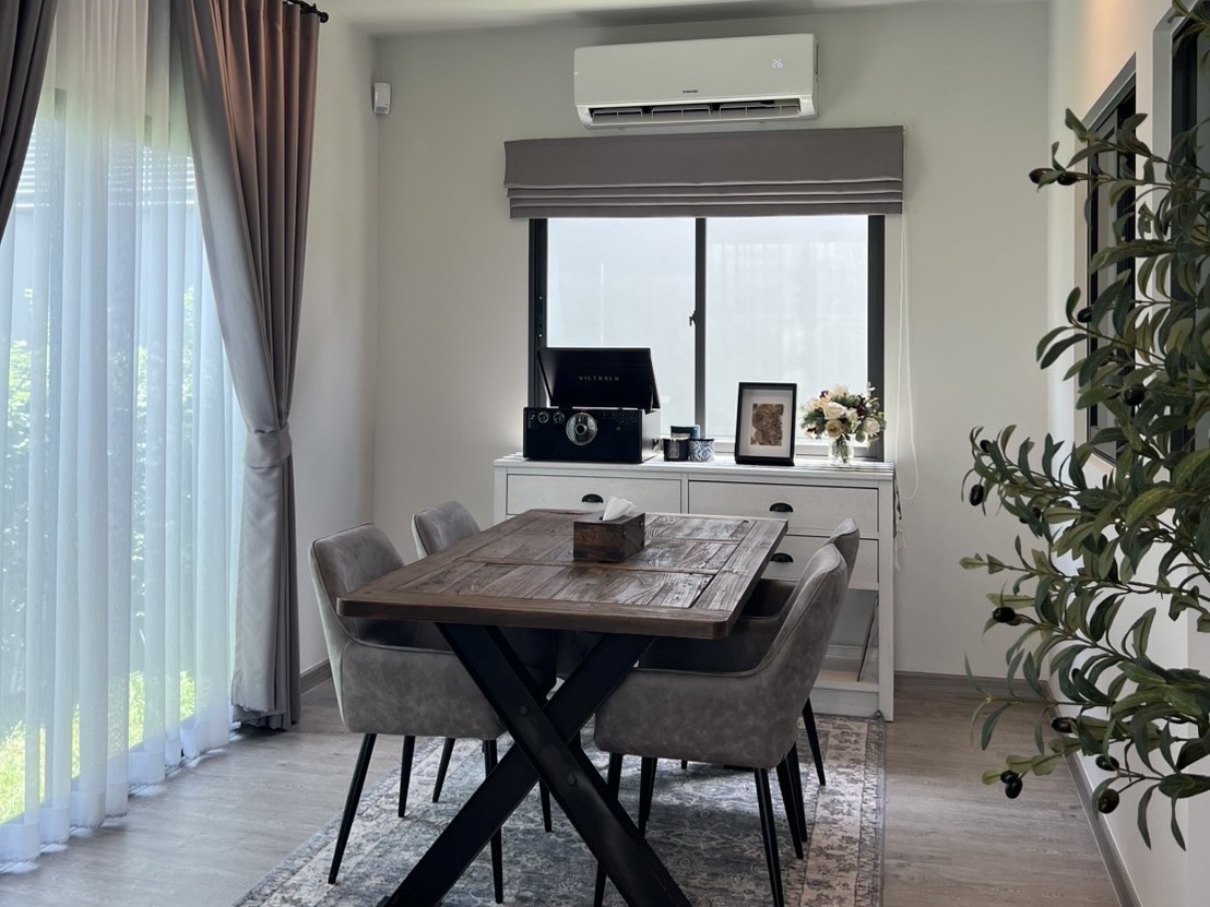 ขายบ้านลาดกระบัง สุวรรณภูมิ : 🔥ขายด่วน +🔥สราญสิริ รามคำแหง ใกล้รถไฟฟ้าสายสีส้ม เฟอร์นิเจอร์ครบ พร้อมเข้าอยู่