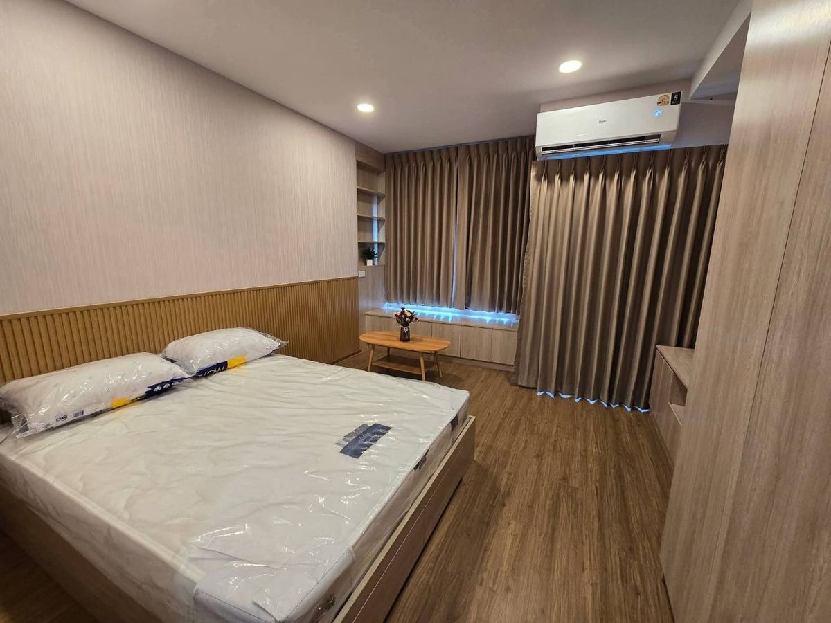 For RentCondoRamkhamhaeng, Hua Mak : For rent ✨ The Livin Ramkhamhaeng ✨ near MRT Interchange Lamsalee, fully furnished and equipped with appliances