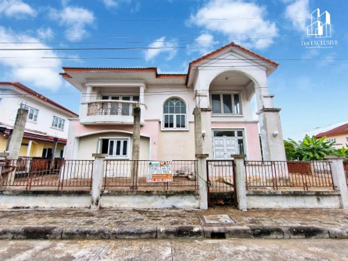 For SaleHouseEakachai, Bang Bon : 2-story detached house, Sasithorn Bang Bon 3 project, corner house, very large.