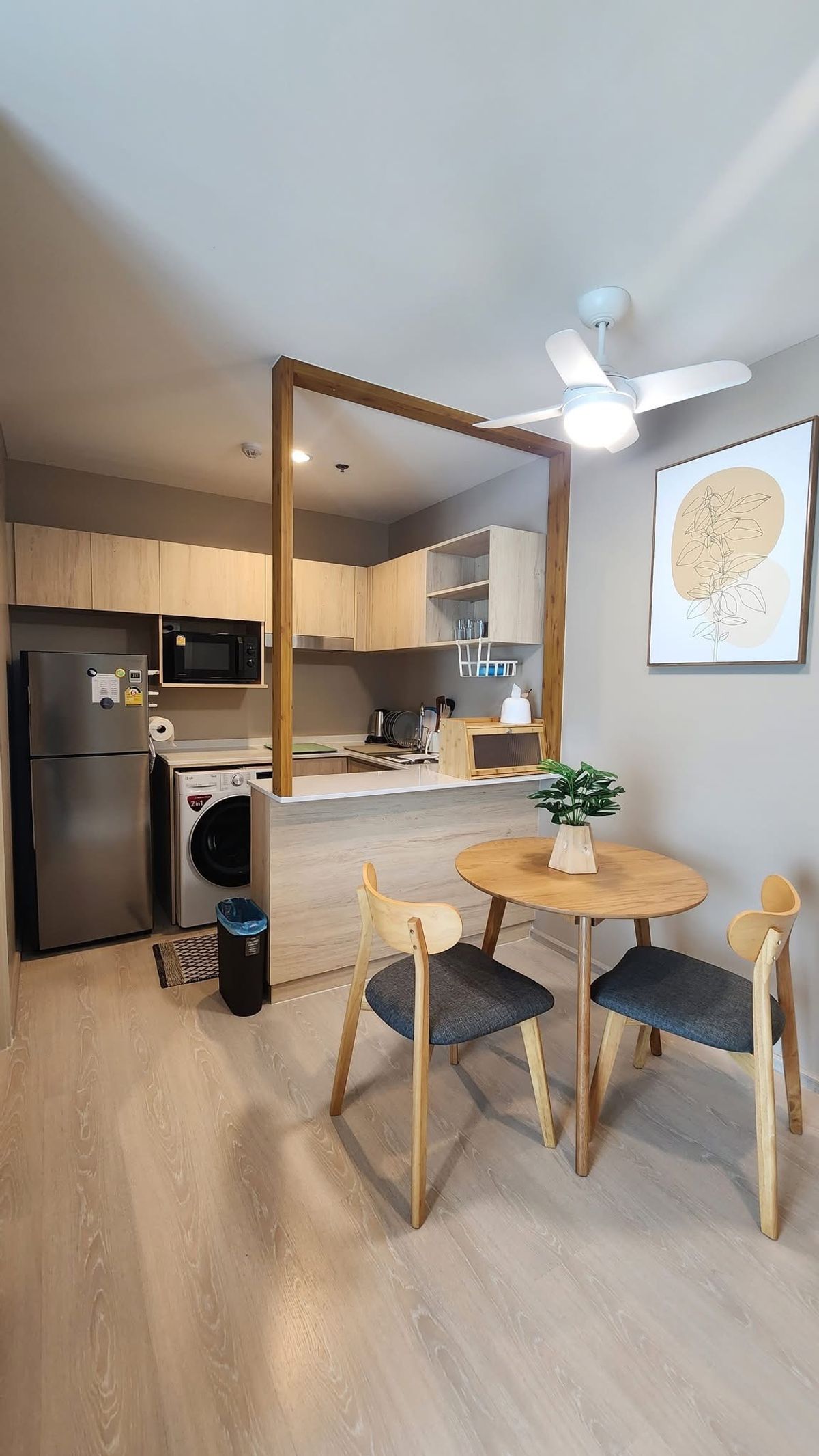 For RentCondoPattanakan, Srinakarin : For rent 📍 Nue Noble Srinakarin - Lasalle 📍 Fully furnished and equipped, near MRT Sri Lasalle