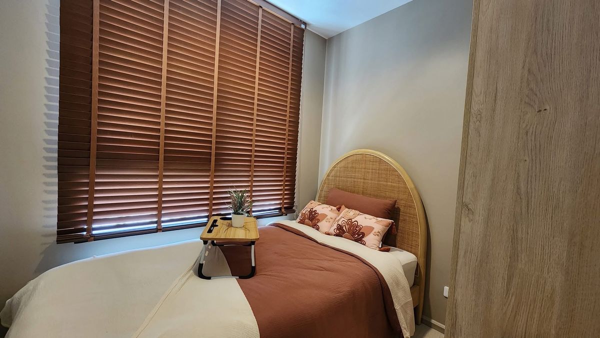 For RentCondoPattanakan, Srinakarin : For rent 📍 Nue Noble Srinakarin - Lasalle 📍 Fully furnished and equipped, near MRT Sri Lasalle