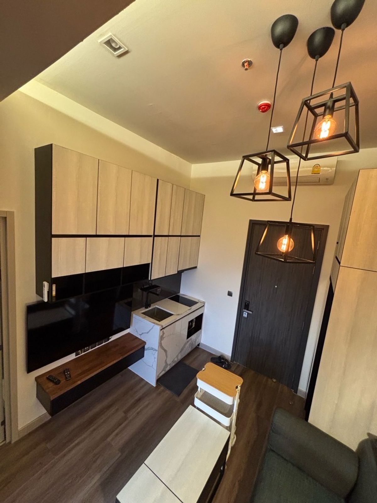 For RentCondoOnnut, Udomsuk : 🔥For urgent rent 🔥The Line 101, fully furnished, ready to move in, near Punnawithi BTS Station ❗