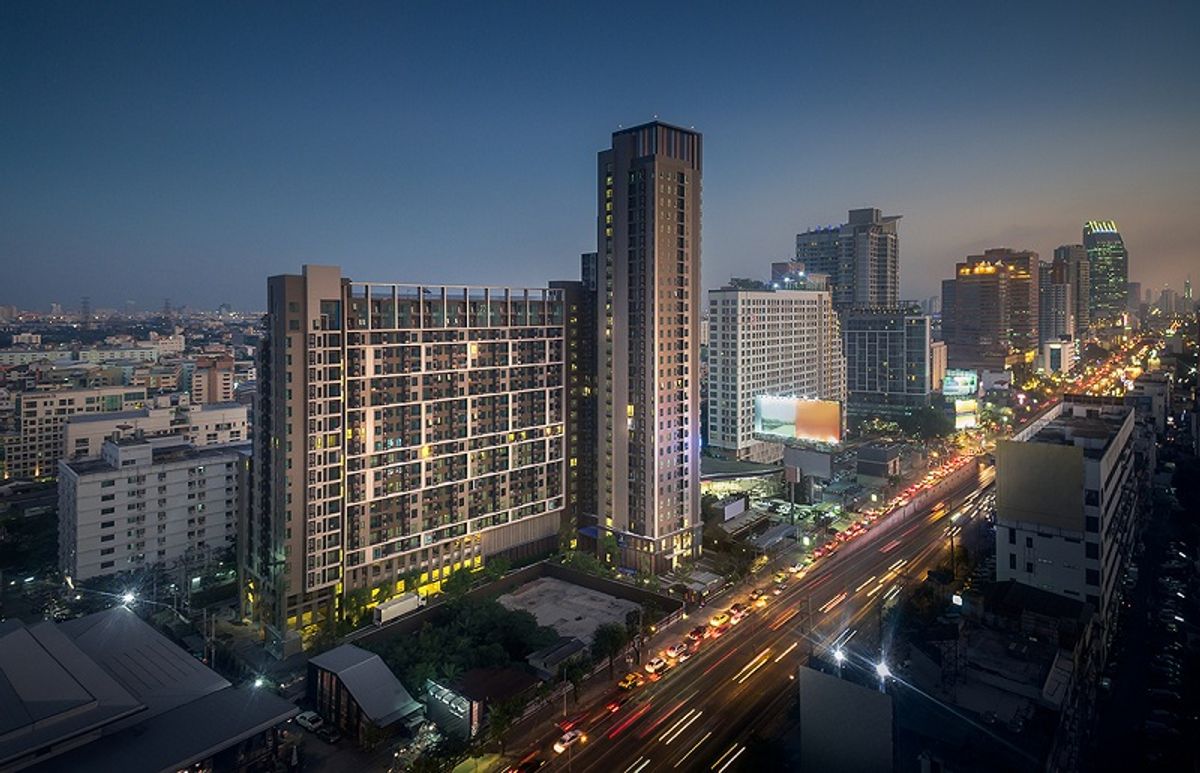 For RentCondoRatchadapisek, Huaikwang, Suttisan : 🔥For urgent rent 🔥Centric Ratchada - Huai Khwang, fully furnished, ready to move in, next to MRT Huai Khwang ❗