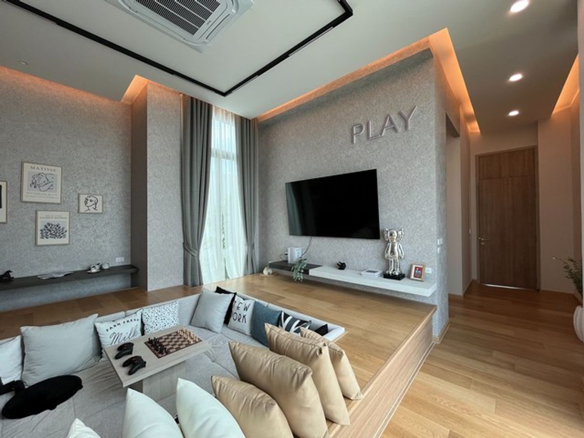 For SaleHousePinklao, Charansanitwong : For sale: Pool villa model home, The Master Ratchapruek - Pinklao project, luxury detached house, Private Pool Villa