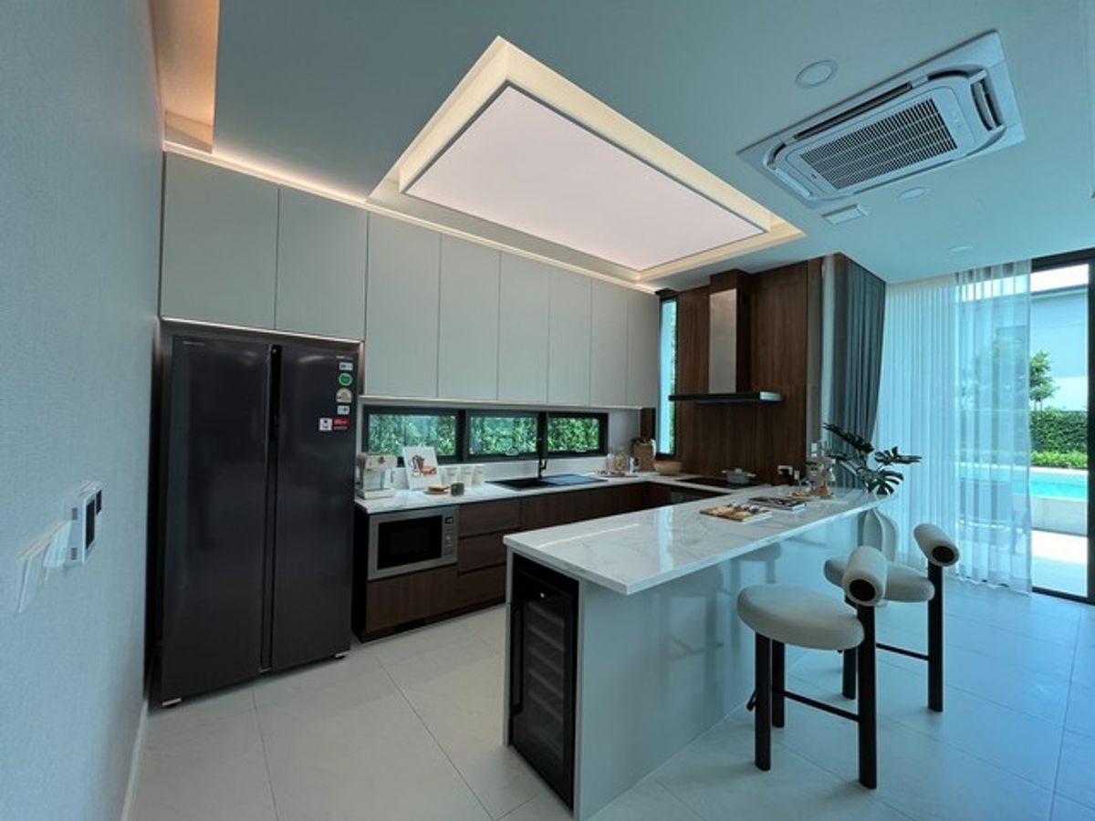 For SaleHousePinklao, Charansanitwong : For sale: Pool villa model home, The Master Ratchapruek - Pinklao project, luxury detached house, Private Pool Villa