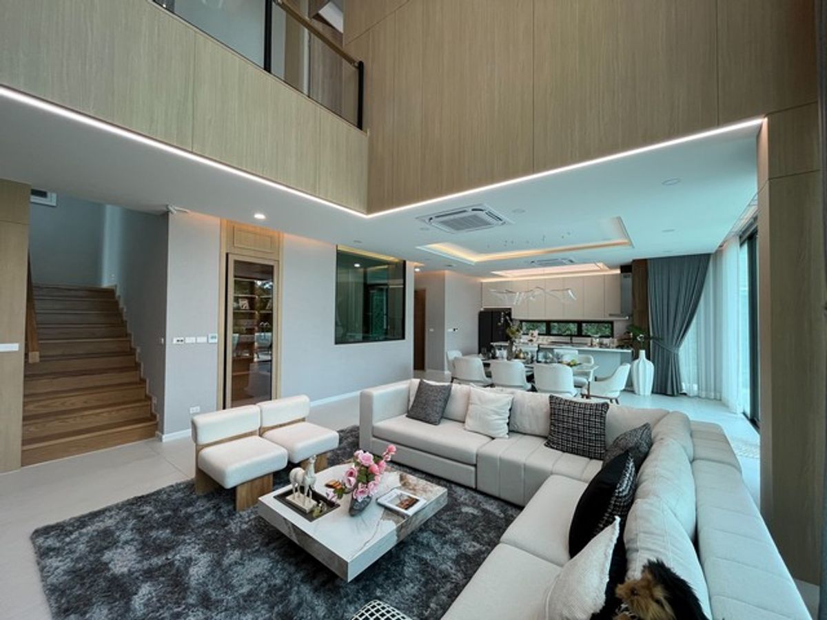 For SaleHousePinklao, Charansanitwong : For sale: Pool villa model home, The Master Ratchapruek - Pinklao project, luxury detached house, Private Pool Villa