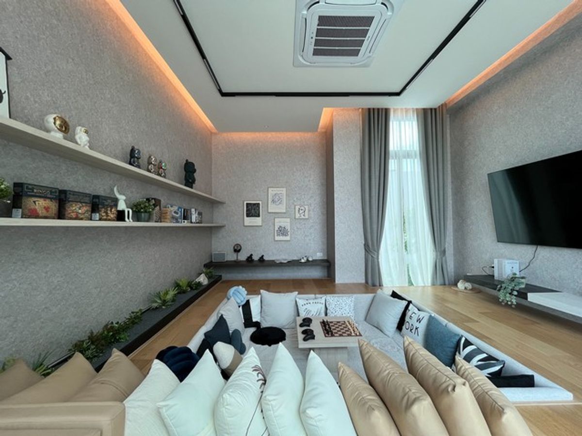 For SaleHousePinklao, Charansanitwong : For sale: Pool villa model home, The Master Ratchapruek - Pinklao project, luxury detached house, Private Pool Villa