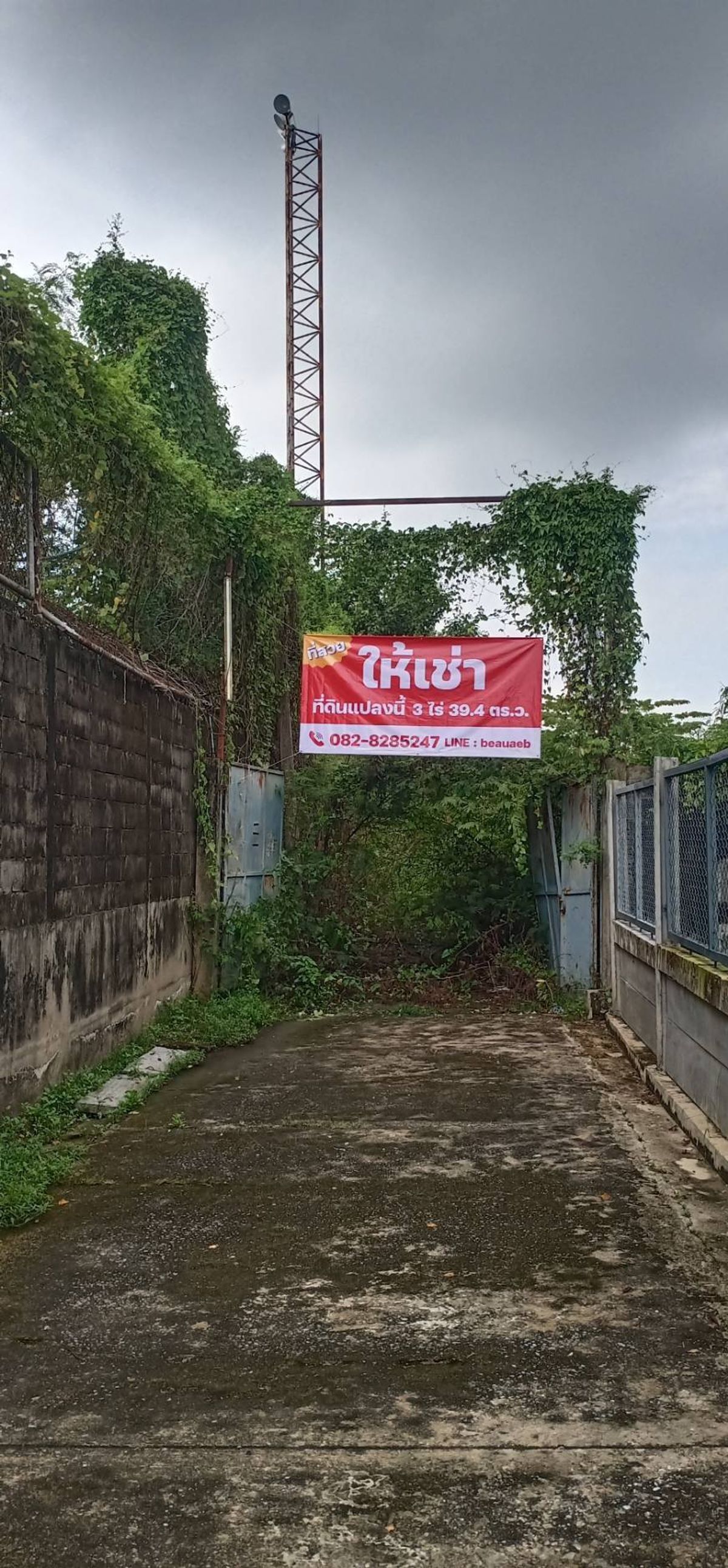 ให้เช่าที่ดินบางนา แบริ่ง ลาซาล : ปล่อยเช่า! 💥 ที่ดิน 3 ไร่ แถวสรรพาวุธ ใกล้สำนักงานและโรงเรียน 🌳