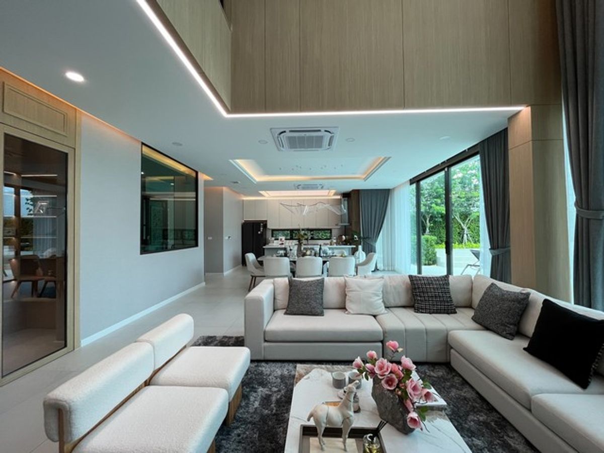 For SaleHousePinklao, Charansanitwong : For sale: Pool villa model home, The Master Ratchapruek - Pinklao project, luxury detached house, Private Pool Villa