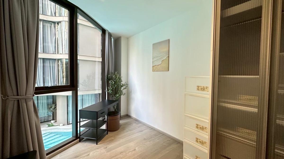 For RentCondoSukhumvit, Asoke, Thonglor : 🔥Urgent for rent🔥Finn Asoke, fully furnished, ready to move in, near Benjakitti Park and BTS Asoke