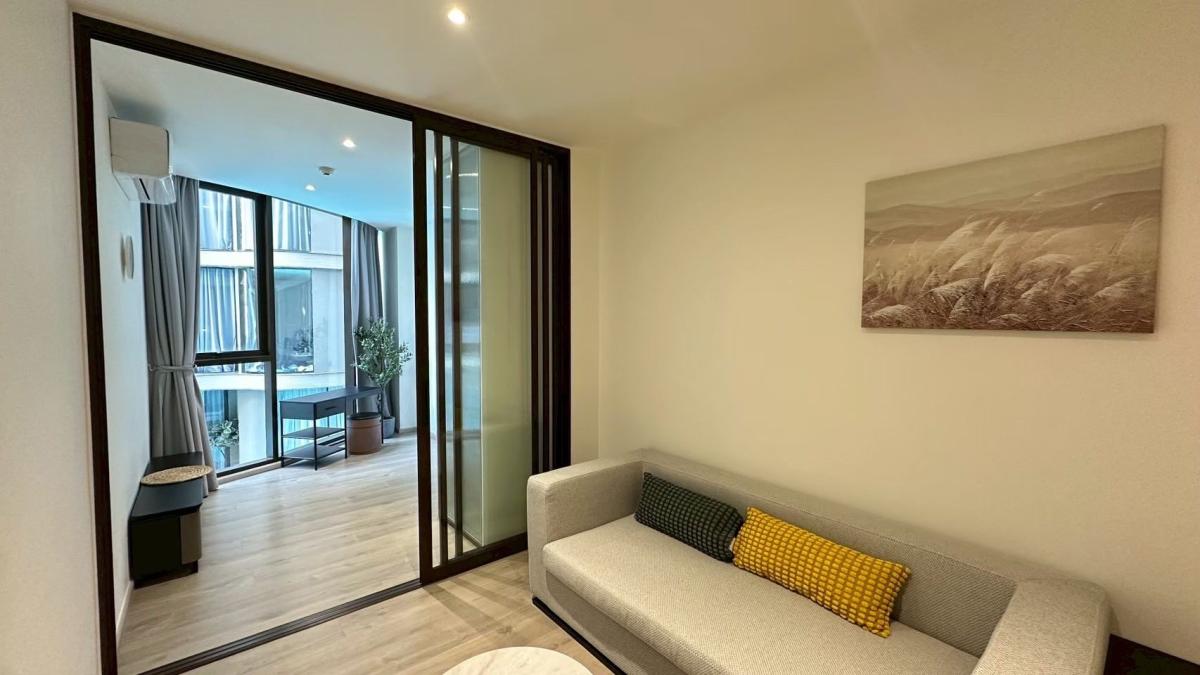 For RentCondoSukhumvit, Asoke, Thonglor : 🔥Urgent for rent🔥Finn Asoke, fully furnished, ready to move in, near Benjakitti Park and BTS Asoke