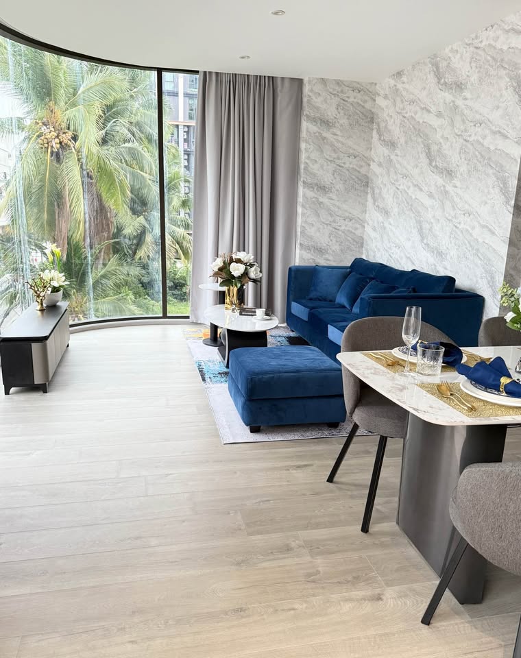 For RentCondoSukhumvit, Asoke, Thonglor : 🔥Urgent Rental🔥 Finn Asoke: Luxuriously decorated, fully furnished, ready to move in, near Benjakitti Park and BTS Asoke.