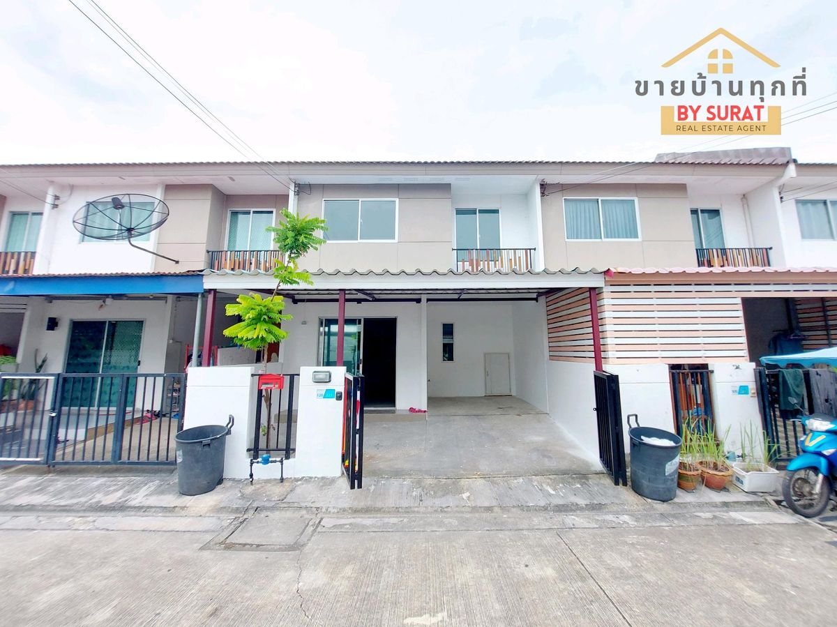 For SaleTownhomeNakhon Pathom : 2 -storey townhouse, newly renovated, complete with Pruksa 102 village, Salaya, near Don Wai Floating Market, Mahidol University