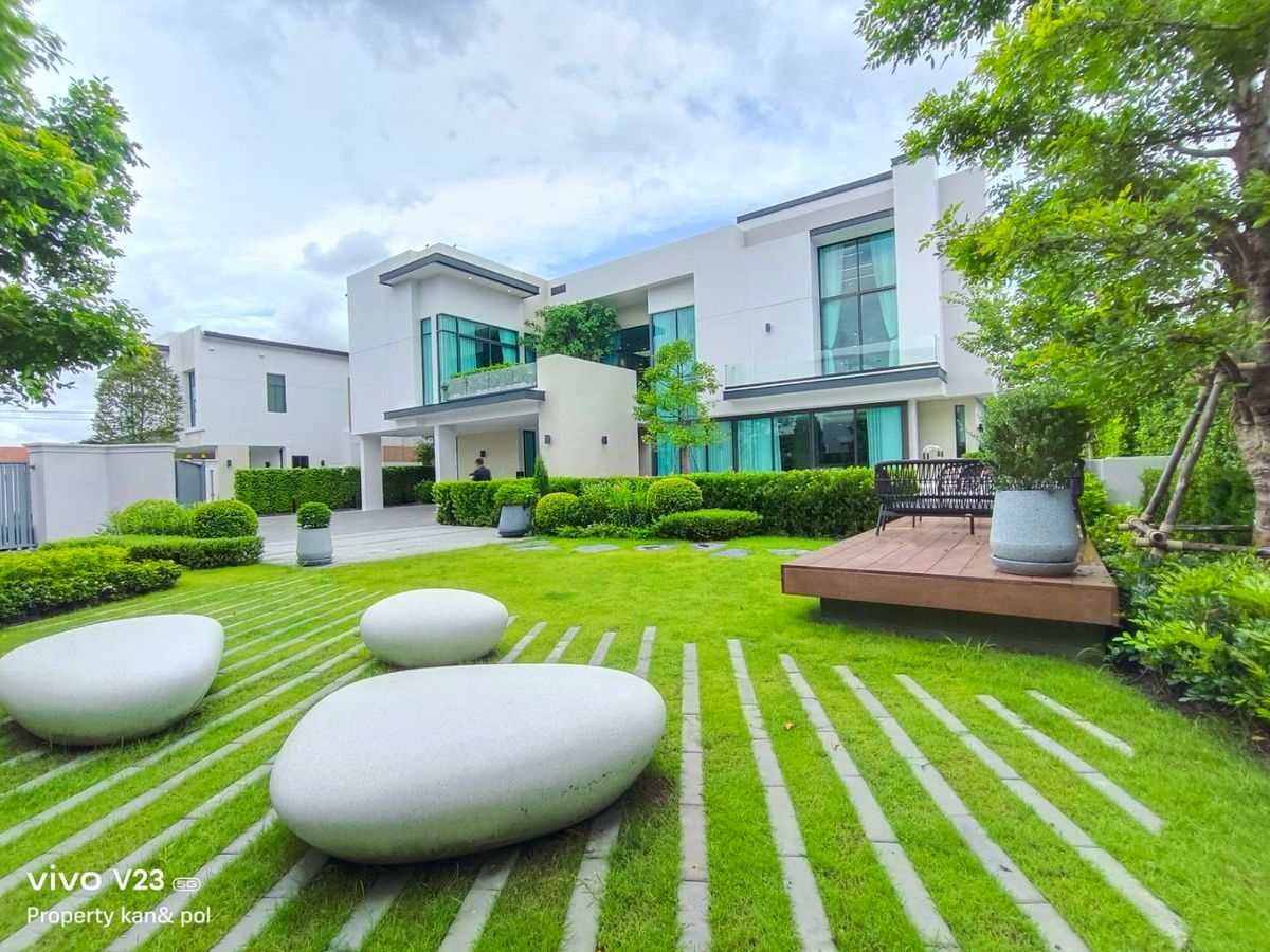 ขายบ้านปิ่นเกล้า จรัญสนิทวงศ์ : ขายบ้านตัวอย่าง Pool villa โครงการ The Master ราชพฤกษ์ – ปิ่นเกล้า บ้านเดี่ยวหรู Private Pool Villa