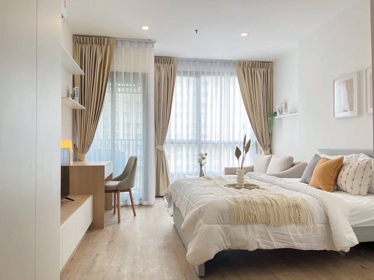 For RentCondoPattanakan, Srinakarin : For rent 📍 The Rich Rama 9 - Srinakarin 📍 Fully furnished and equipped with appliances, near Samitivej Hospital