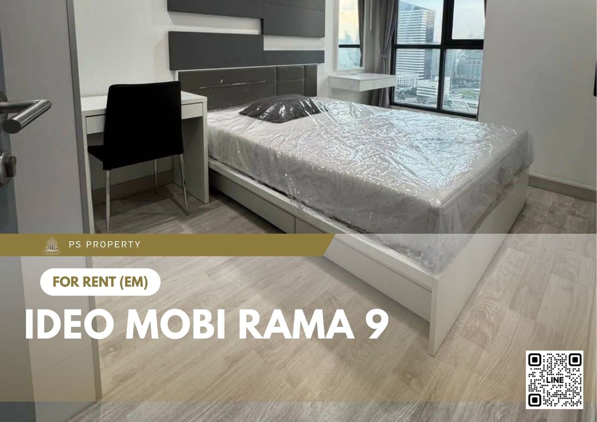 ให้เช่าคอนโดพระราม 9 เพชรบุรีตัดใหม่ RCA : ให้เช่า 📍 IDEO Mobi Rama 9 📍เฟอร์นิเจอร์ และ เครื่องใช้ไฟฟ้าครบ ใกล้ MRT พระราม 9