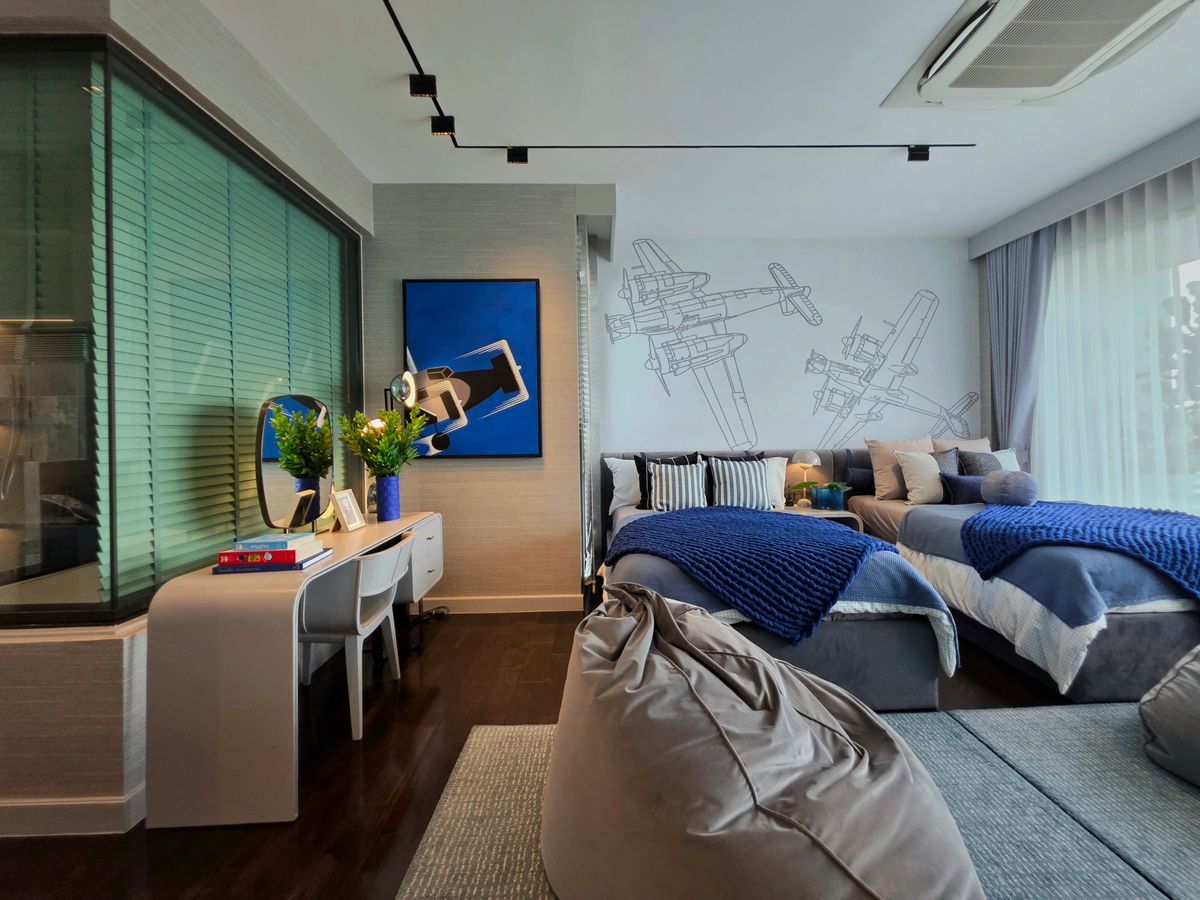 ขายบ้านเลียบทางด่วนรามอินทรา : 95E1 – Ninety Five East One 📞 092-690-5445 Curated Show Villa 846 ตร.ม. 160 Mb. พร้อม Man Cave Private Garage  Flagship Urban Sanctuary in Bangkok 