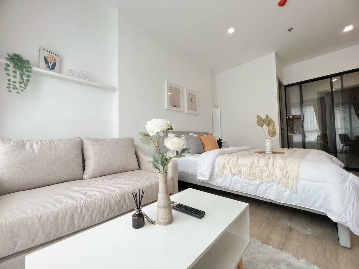 For RentCondoPattanakan, Srinakarin : For rent 📍 The Rich Rama 9 - Srinakarin 📍 Fully furnished and equipped with appliances, near Samitivej Hospital