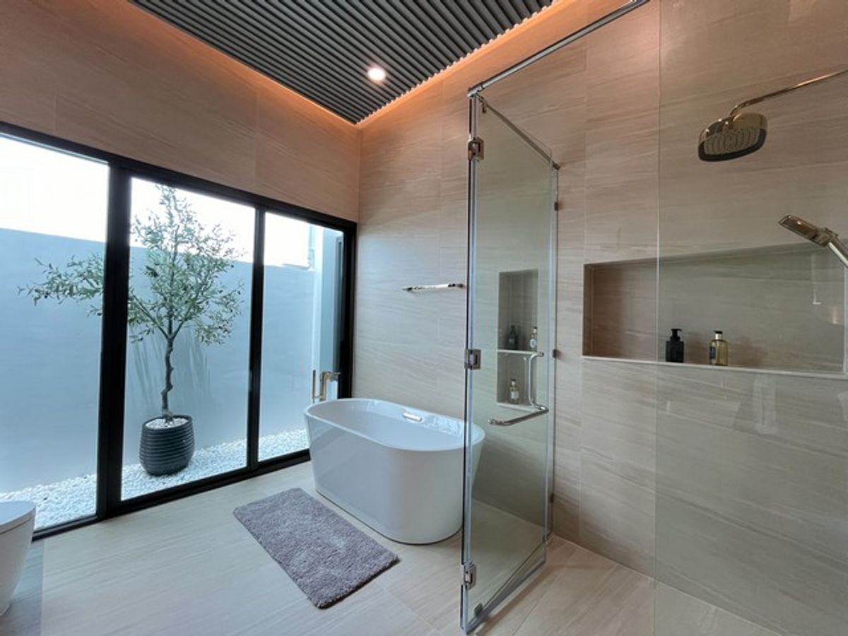 For SaleHousePinklao, Charansanitwong : For sale: Pool villa model home, The Master Ratchapruek - Pinklao project, luxury detached house, Private Pool Villa