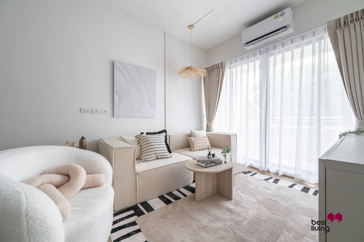 For SaleCondoBangna, Bearing, Lasalle : ✨ Condo for sale, 2 bedrooms, The Village Bangna, large room, near BTS