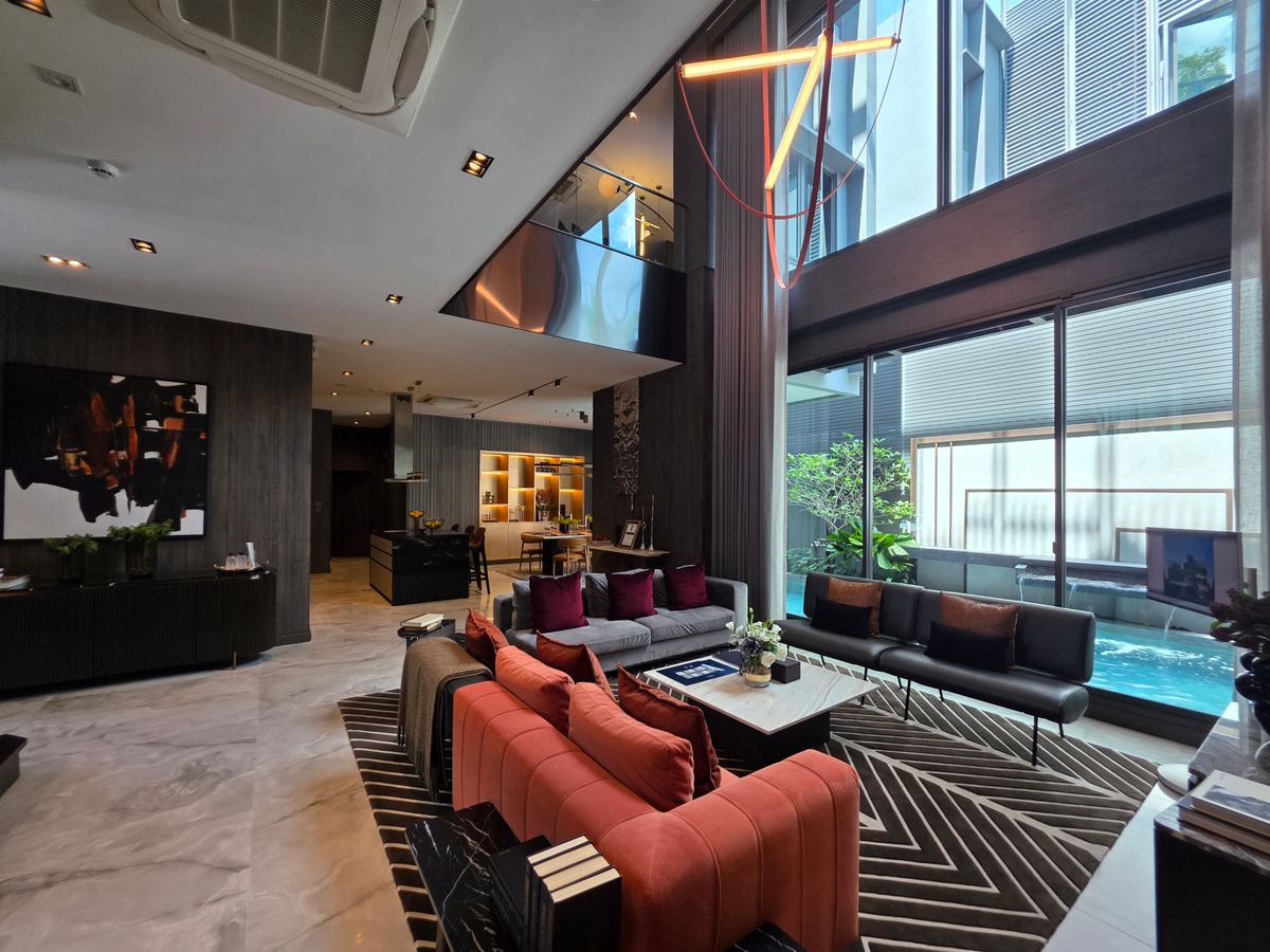 For SaleHouseYothinpattana,CDC : 95E1 – Ninety Five East One 📞 092-690-5445 Curated Show Villa 846 sq.m. 160 MB with Man Cave & Private Garage Flagship Urban Sanctuary in Bangkok