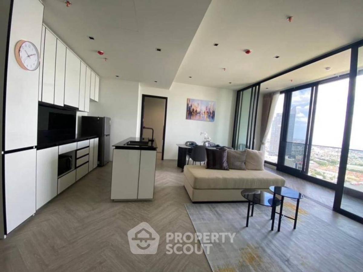 For RentCondoWongwianyai, Charoennakor : 2-BR Condo at Chapter Charoennakhorn - Riverside near BTS Krung Thon Buri