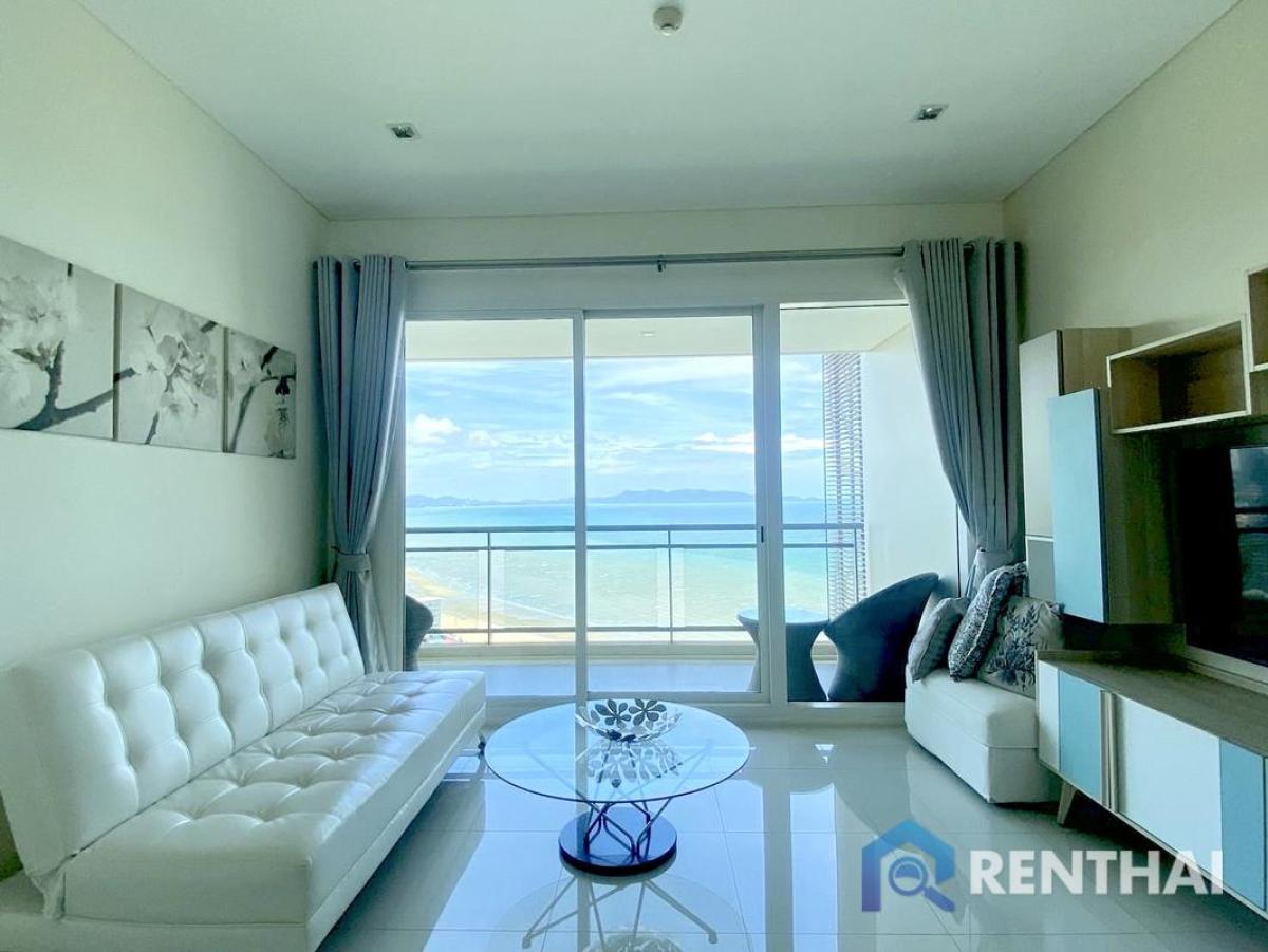 For SaleCondoPattaya, Bangsaen, Chonburi : Stunning 1bed Pet-Friendly Condo in Reflection Jomtien Beach Pattaya for 7.8 Mb
