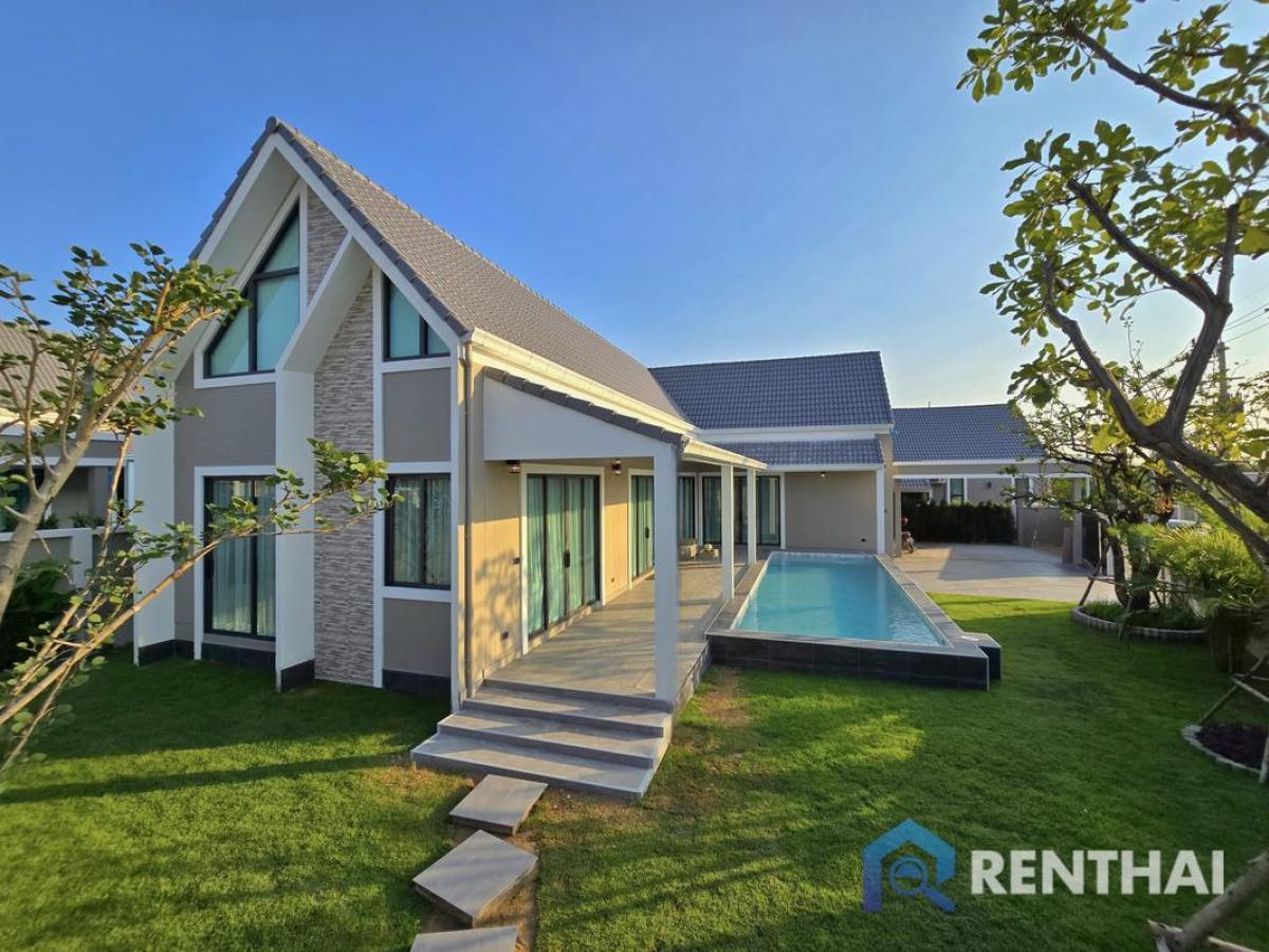 For SaleHousePattaya, Bangsaen, Chonburi : For sale villa  at Pong