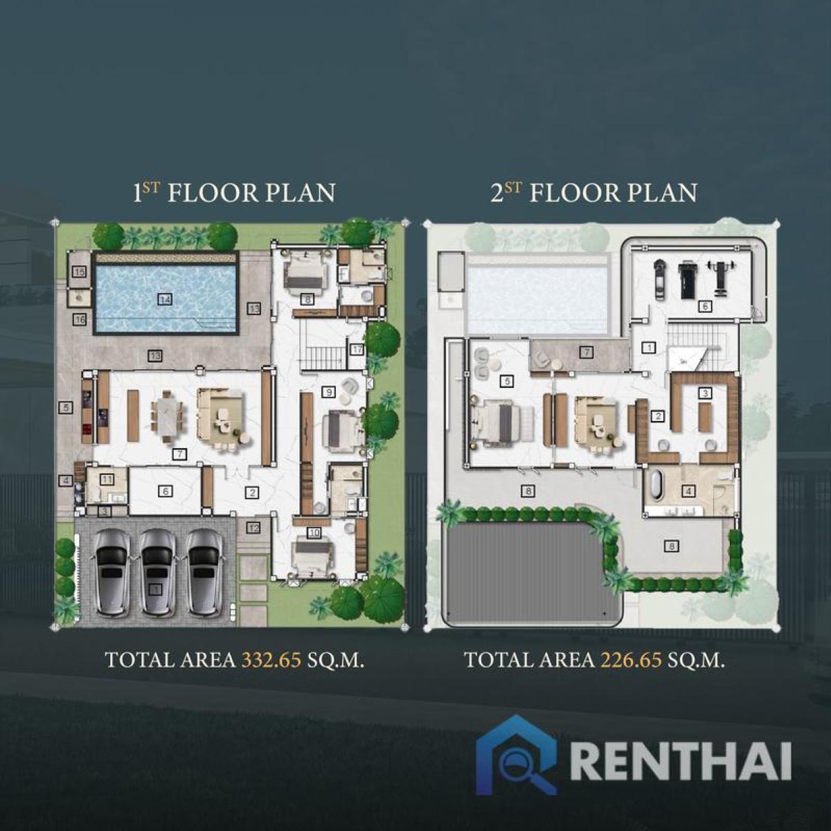 ขายบ้านพัทยา บางแสน ชลบุรี สัตหีบ : โมเดิร์น 4 ห้องนอน พร้อมสระว่ายน้ำส่วนตัว ทำเล ใจกลางพัทยา