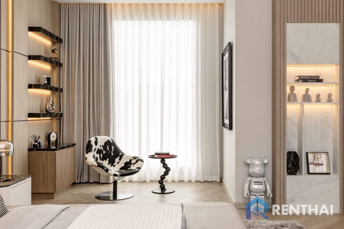 ขายบ้านพัทยา บางแสน ชลบุรี สัตหีบ : โมเดิร์น 4 ห้องนอน พร้อมสระว่ายน้ำส่วนตัว ทำเล ใจกลางพัทยา