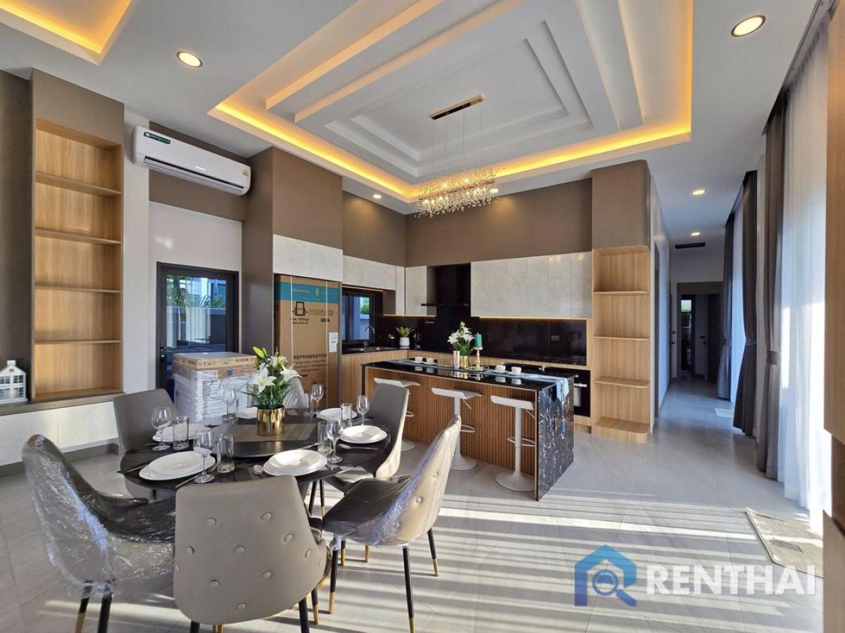 ขายบ้านพัทยา บางแสน ชลบุรี สัตหีบ : สำหรับ ขาย วิลล่า  ที่ โป่ง