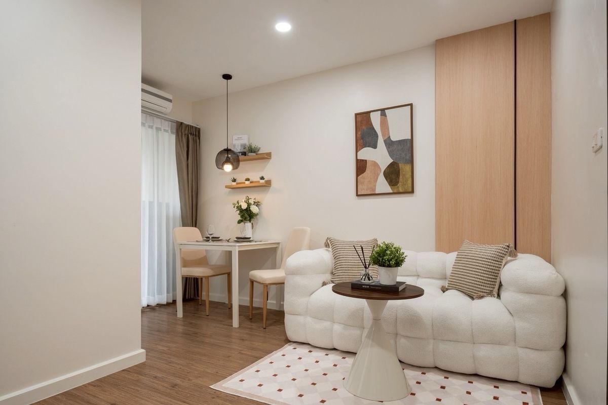 For SaleCondoBangna, Bearing, Lasalle : Urgent sale 📍 I CONDO Sukhumvit 105 📍 Fully furnished, near BTS, convenient transportation