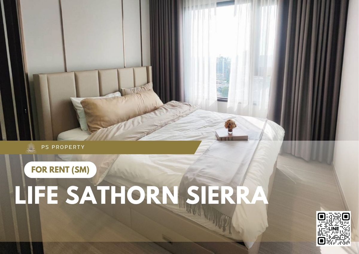 ให้เช่าคอนโดท่าพระ ตลาดพลู วุฒากาศ : ให้เช่า ✨ Life Sathorn Sierra ✨ เฟอร์นิเจอร์ และ เครื่องใช้ไฟฟ้าครบ ใกล้ BTS ตลาดพลู