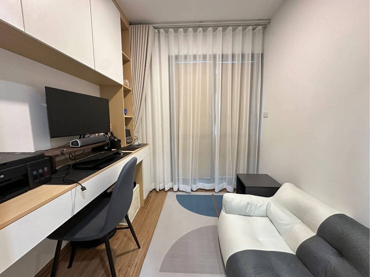 For RentCondoRamkhamhaeng, Hua Mak : For rent ✨ The Livin Ramkhamhaeng ✨ near MRT Interchange Lamsalee, fully furnished and equipped with appliances