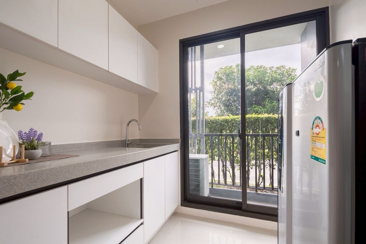 For SaleCondoBangna, Bearing, Lasalle : Urgent sale 📍 I CONDO Sukhumvit 105 📍 Fully furnished, near BTS, convenient transportation