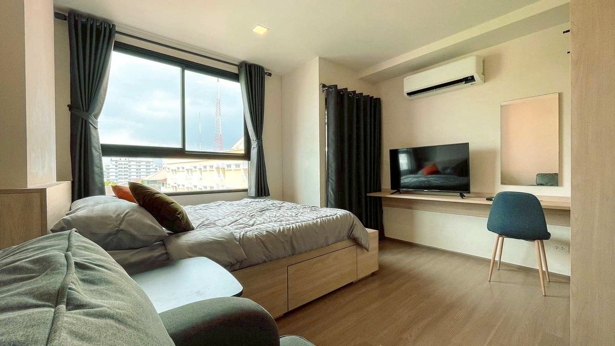 ให้เช่าคอนโดเกษตรศาสตร์ รัชโยธิน : 🏢 ให้เช่า The Muve Kaset คอนโด Low-rise / Mid-rise ใจกลางเกษตร-งามวงศ์วาน ห้องตกแต่งครบ Fully Furnished