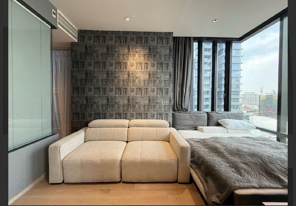 ให้เช่าคอนโดสีลม ศาลาแดง บางรัก : ให้เช่า 📍 Ashton Silom 📍 เฟอร์นิเจอร์ และ เครื่องใช้ไฟฟ้าครบ ใกล้ BTS ช่องนนทรี