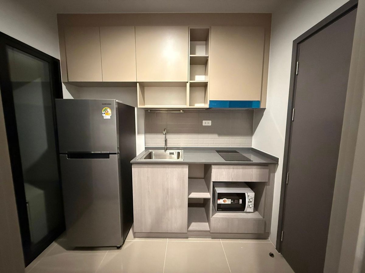 For RentCondoSeri Thai, Ramkhamhaeng Nida : For rent 📍 Ideo Ramkhamhaeng - Lam Sali Station 📍 Fully furnished and equipped, near MRT Lam Sali Intersection