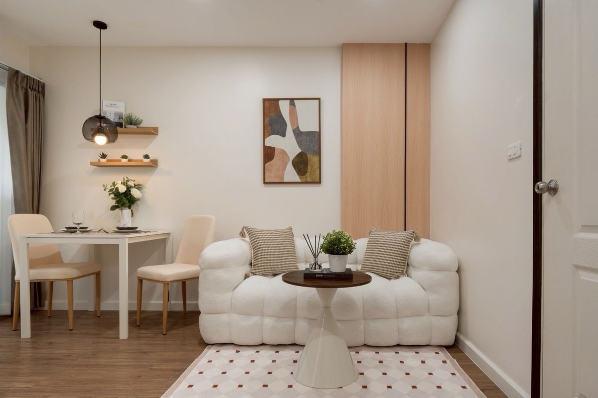 For SaleCondoBangna, Bearing, Lasalle : Urgent sale 📍 I CONDO Sukhumvit 105 📍 Fully furnished, near BTS, convenient transportation