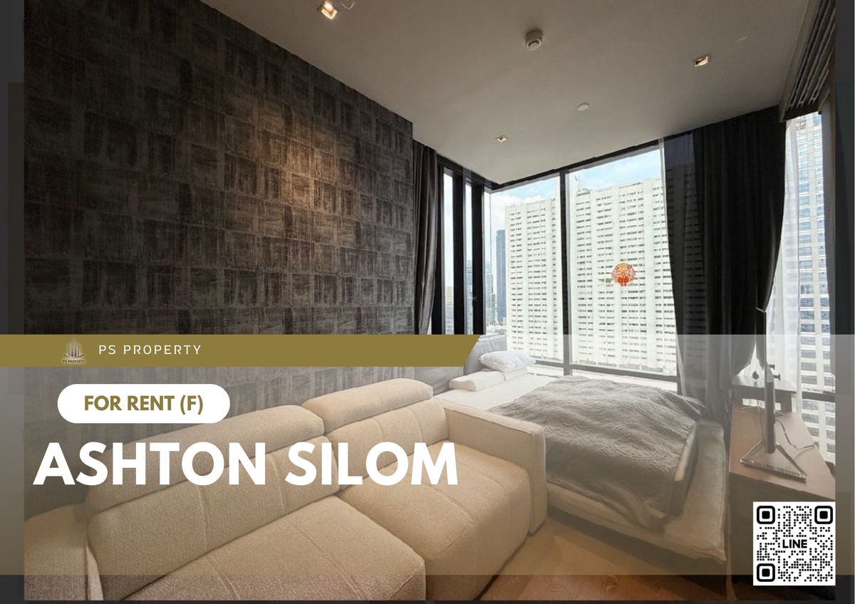 ให้เช่าคอนโดสีลม ศาลาแดง บางรัก : ให้เช่า 📍 Ashton Silom 📍 เฟอร์นิเจอร์ และ เครื่องใช้ไฟฟ้าครบ ใกล้ BTS ช่องนนทรี