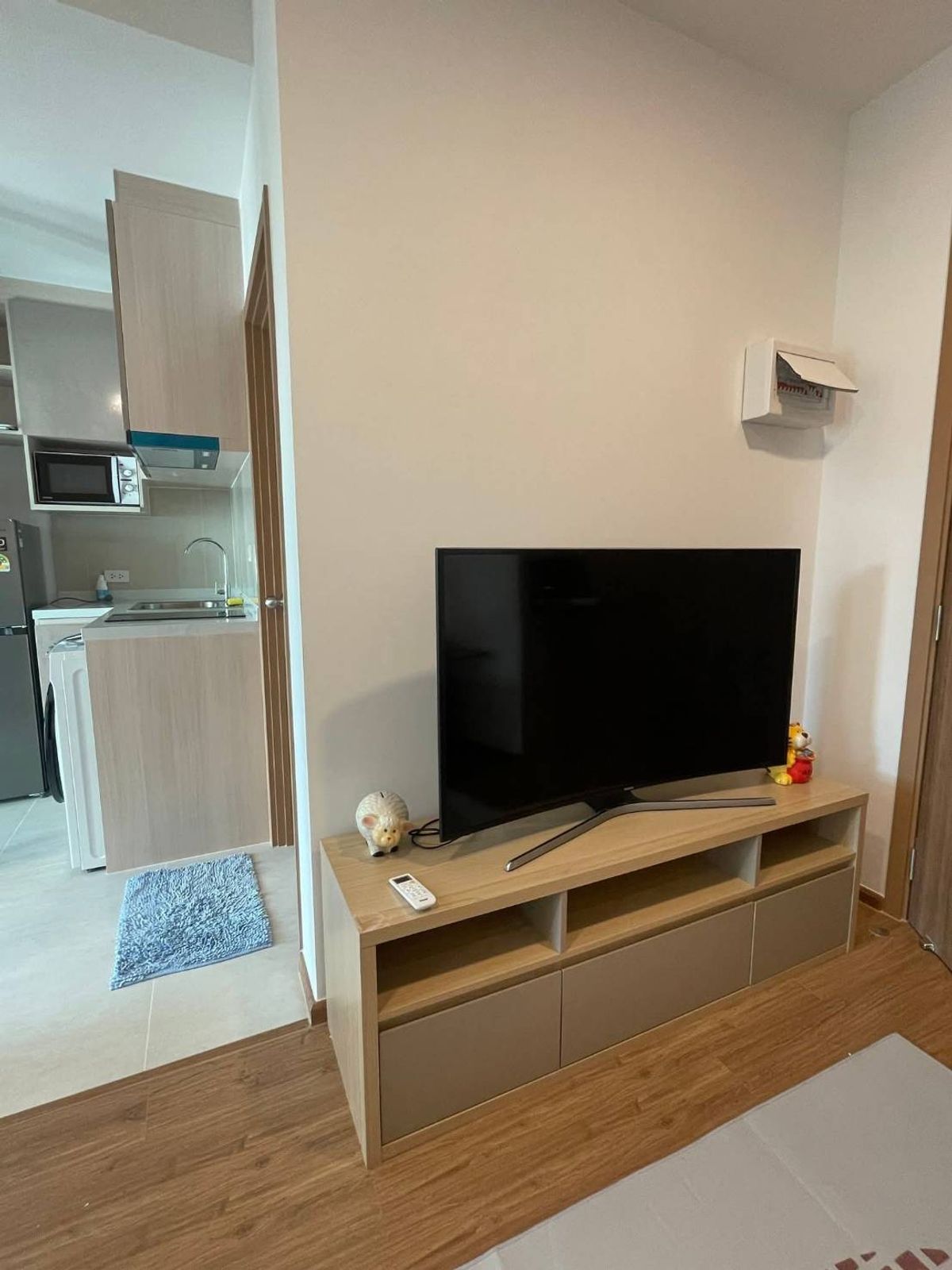 For RentCondoRamkhamhaeng, Hua Mak : For rent 📍 The Livin Ramkhamhaeng 📍 Fully furnished and equipped, near MRT Lam Sali