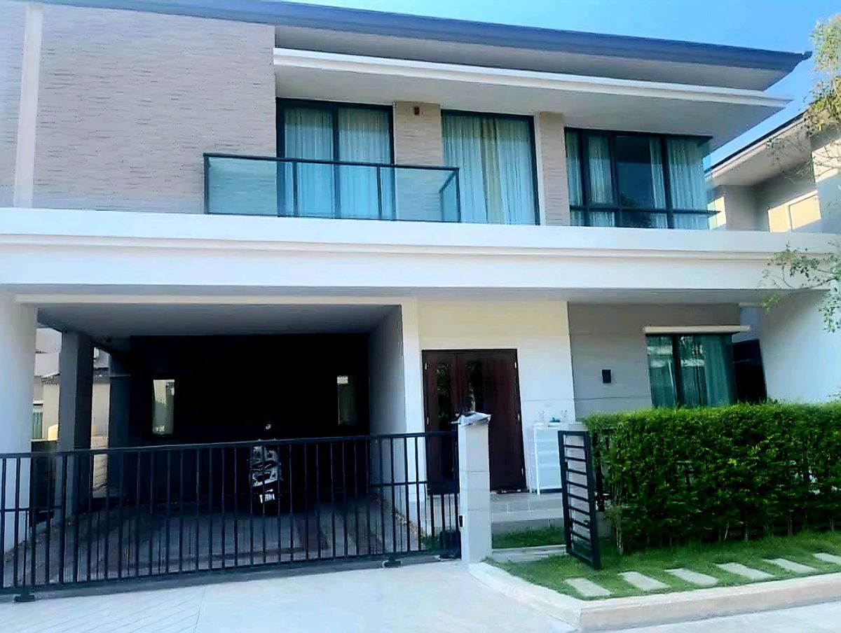 HouseMin Buri, Romklao : 🏡✨ For sale/rent — The City Rama 9 – RamkhamhaengLuxurious 2-storey detached house, brand new condition. Ready to move in immediately!