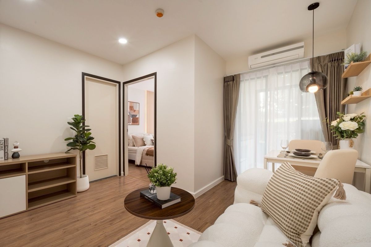 For SaleCondoBangna, Bearing, Lasalle : Urgent sale 📍 I CONDO Sukhumvit 105 📍 Fully furnished, near BTS, convenient transportation