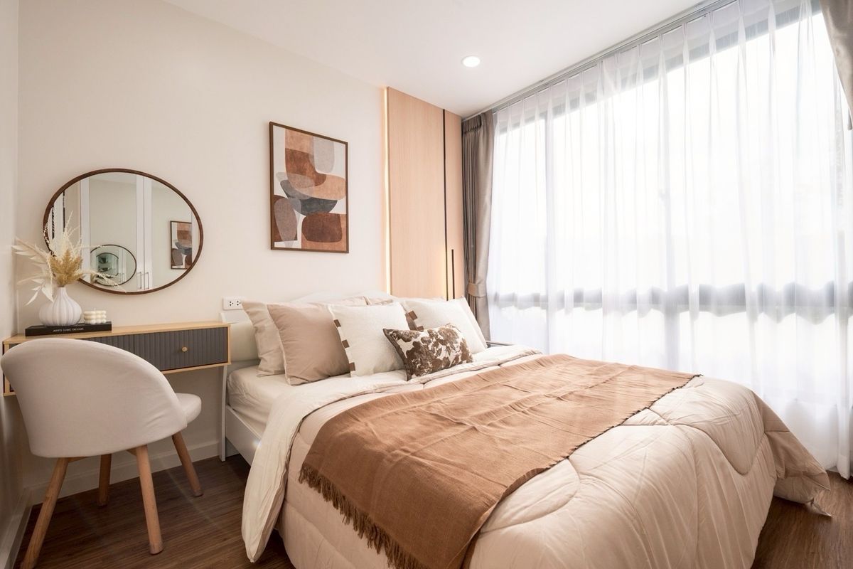 For SaleCondoBangna, Bearing, Lasalle : Urgent sale 📍 I CONDO Sukhumvit 105 📍 Fully furnished, near BTS, convenient transportation