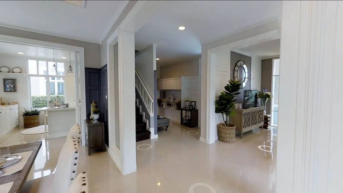 ให้เช่าบ้านนวมินทร์ รามอินทรา : บ้านเดี่ยวให้เช่า 📍 Milton Residence Ramintra 📍 3 ห้องนอน 3 ห้องน้ำ เฟอร์นิเจอร์ และ เครื่องใช้ไฟฟ้าครบ 