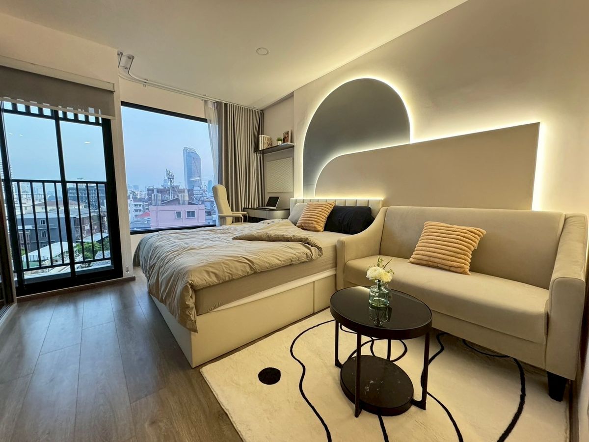 ให้เช่าคอนโดรัชดา ห้วยขวาง : 🌿 SOHO Bangkok Ratchaday 🌿 1 Bed 1 Bath, Rental 18,000 Baht 