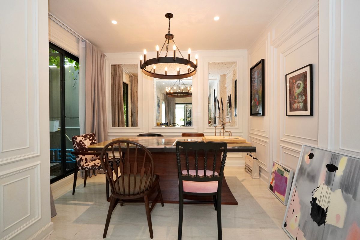 ขายทาวน์โฮมพระราม 3 สาธุประดิษฐ์ : 📍Demi สาธุ 49 💕บ้านตัวอย่าง แต่งสวย วิวสวน และมีสวนข้างบ้าน 